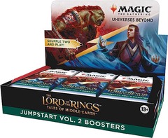 Magic The Gathering The Lord of The Rings: Tales of Middle-Earth Jumpstart Vol. 2 Booster Box